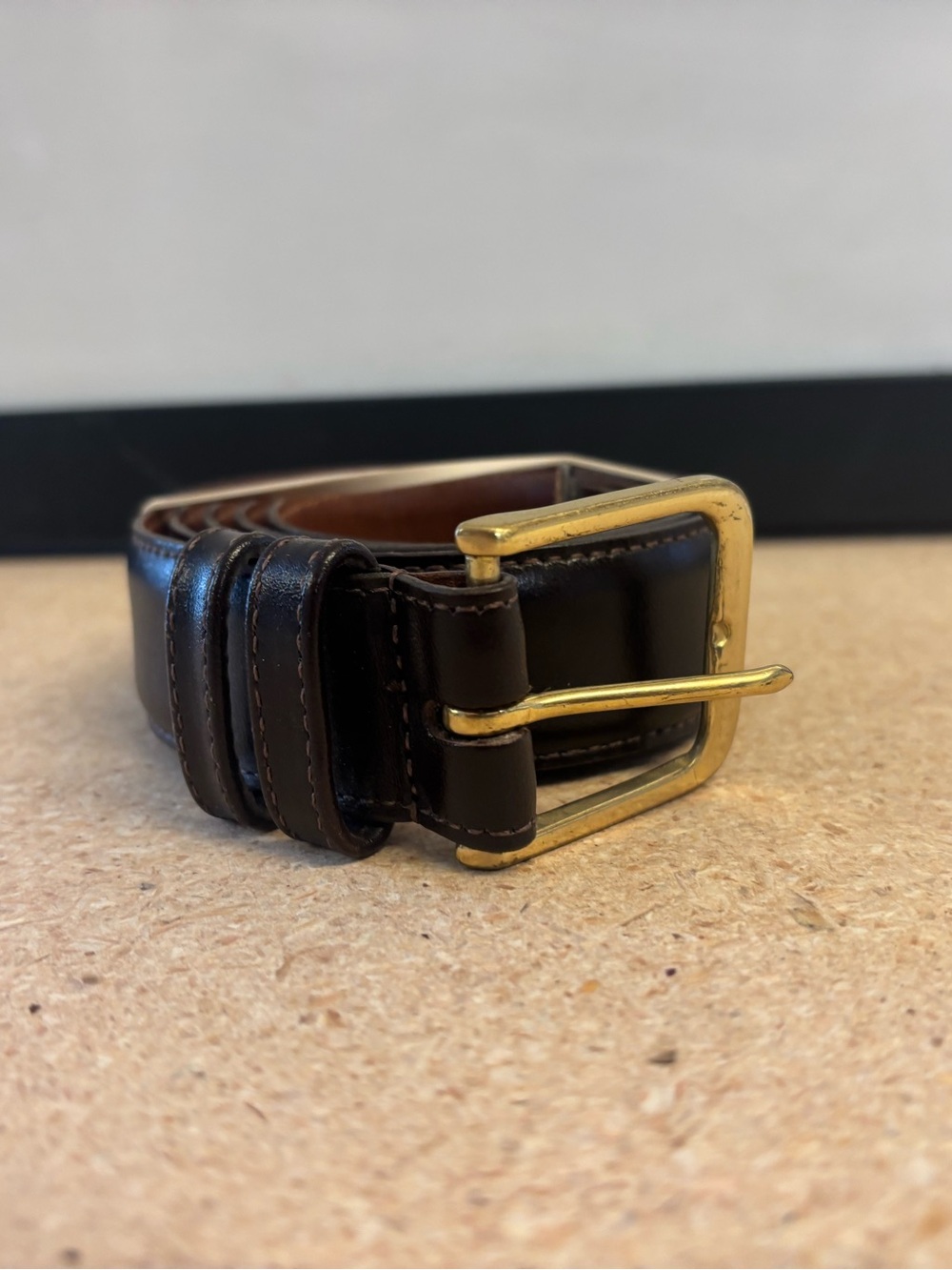 Mocha Coach Belt
